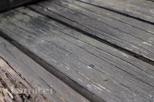 天然木　ウッドデッキ